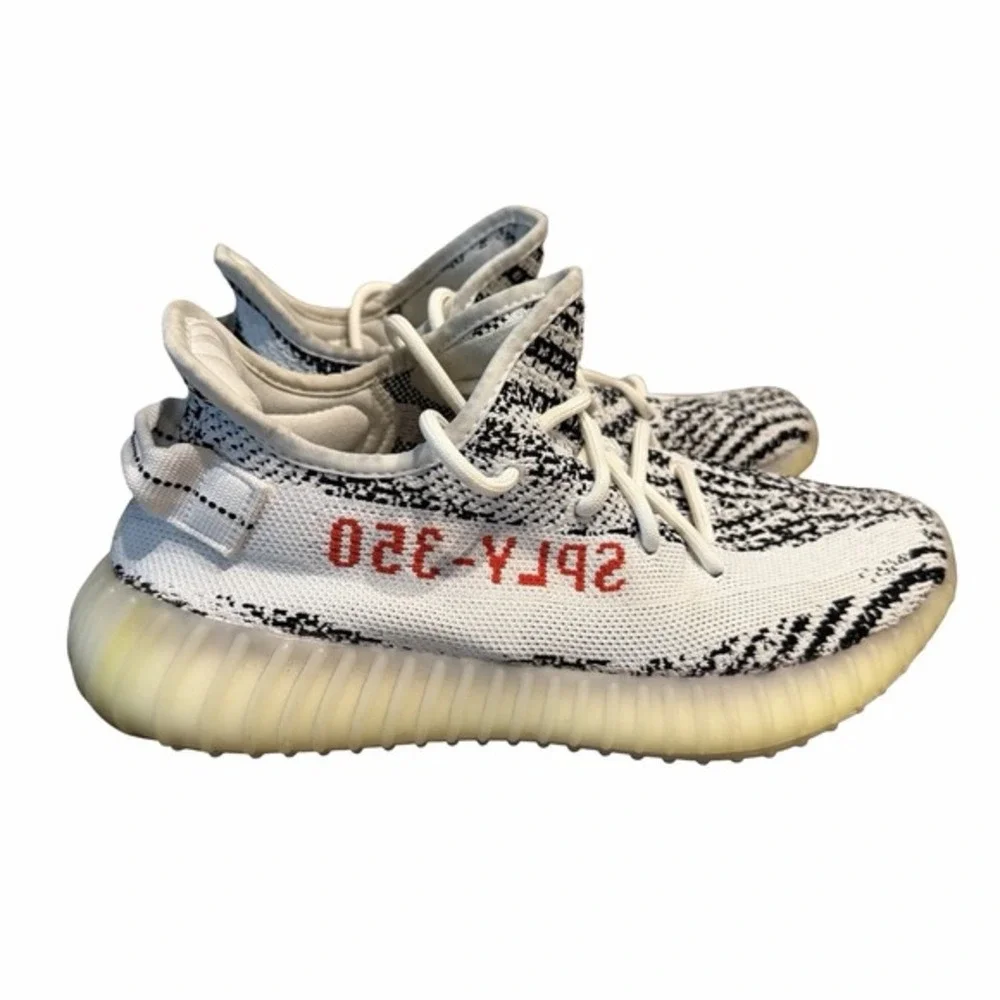 Adidas Yeezy Boost 350 V2 Zebra CP9654 Mens Size 7 No Insoles‎